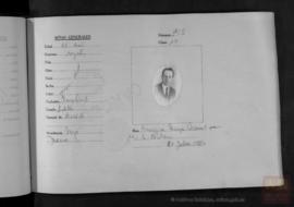 Miaja Menant, Enrique - Pasaporte