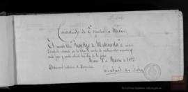 Hoyos Merodio, Nicanor - Matrícula.