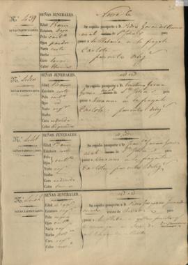 056r Libro registro de pasaportes para ultramar