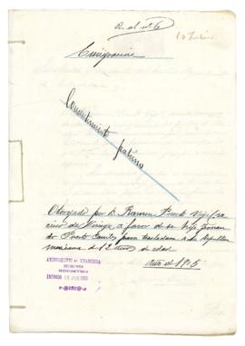 Fernando Puerto Carriles. Permiso para embarcar.