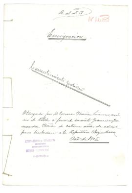 Francisco Fernández Ibáñez. Permiso para embarcar.