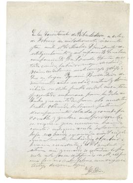 Ignacia Posada Díaz. Permiso para embarcar.